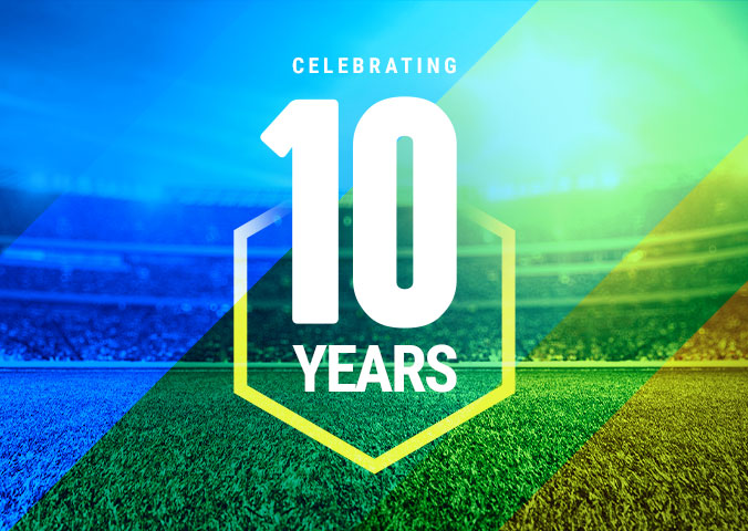 Santos Panthers - 10 Years Badge Creative