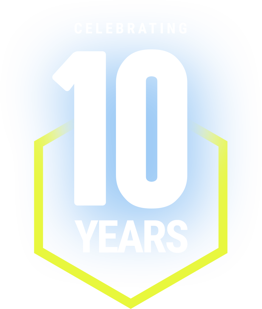 Santos Panthers FC - 10 Years Badge